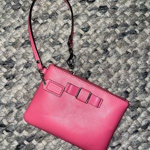 Pink Coach Wallet
